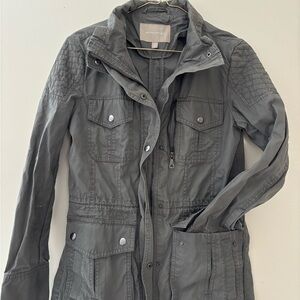 Banana Republic Charcoal Utility Jacket vintage